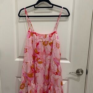 MINKPINK Pink and Orange Dress